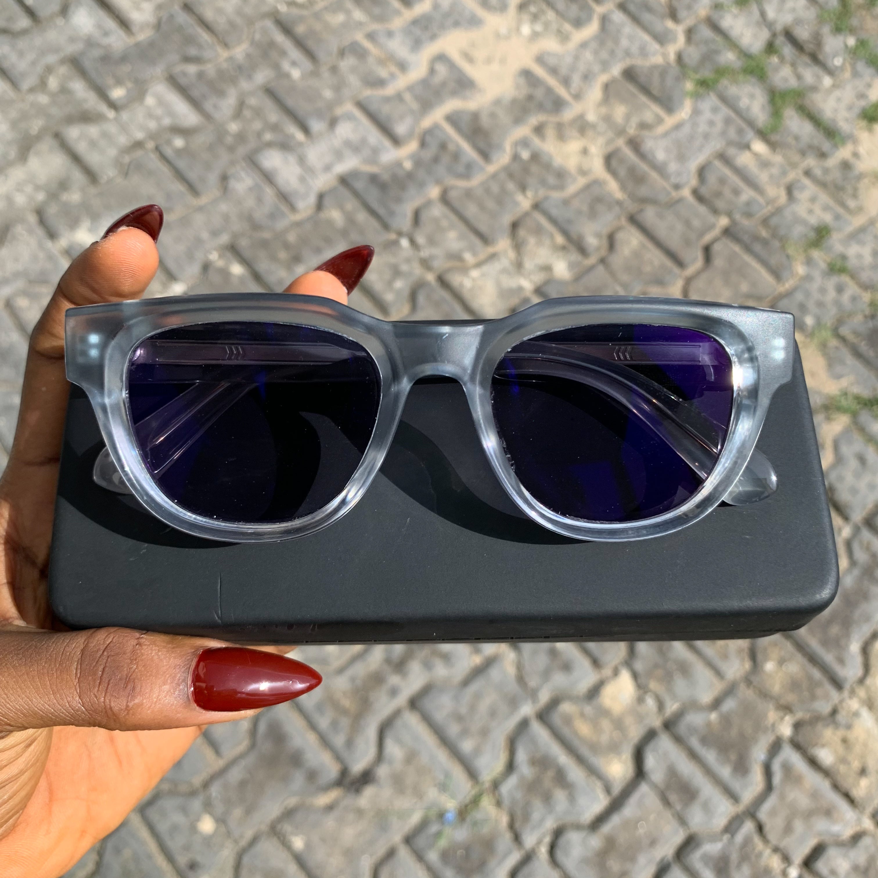 The Tariq – 3-in-1 Bluecut Combo Glasses (Anti-Blue + Photochromic + Anti-Glare)
