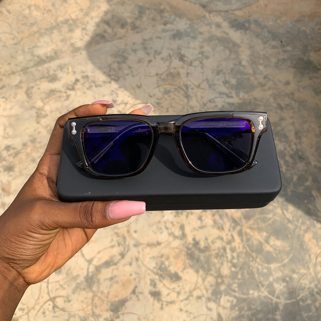 The Zain – 3-in-1 Bluecut Combo Glasses (Anti-Blue + Photochromic + Anti-Glare)