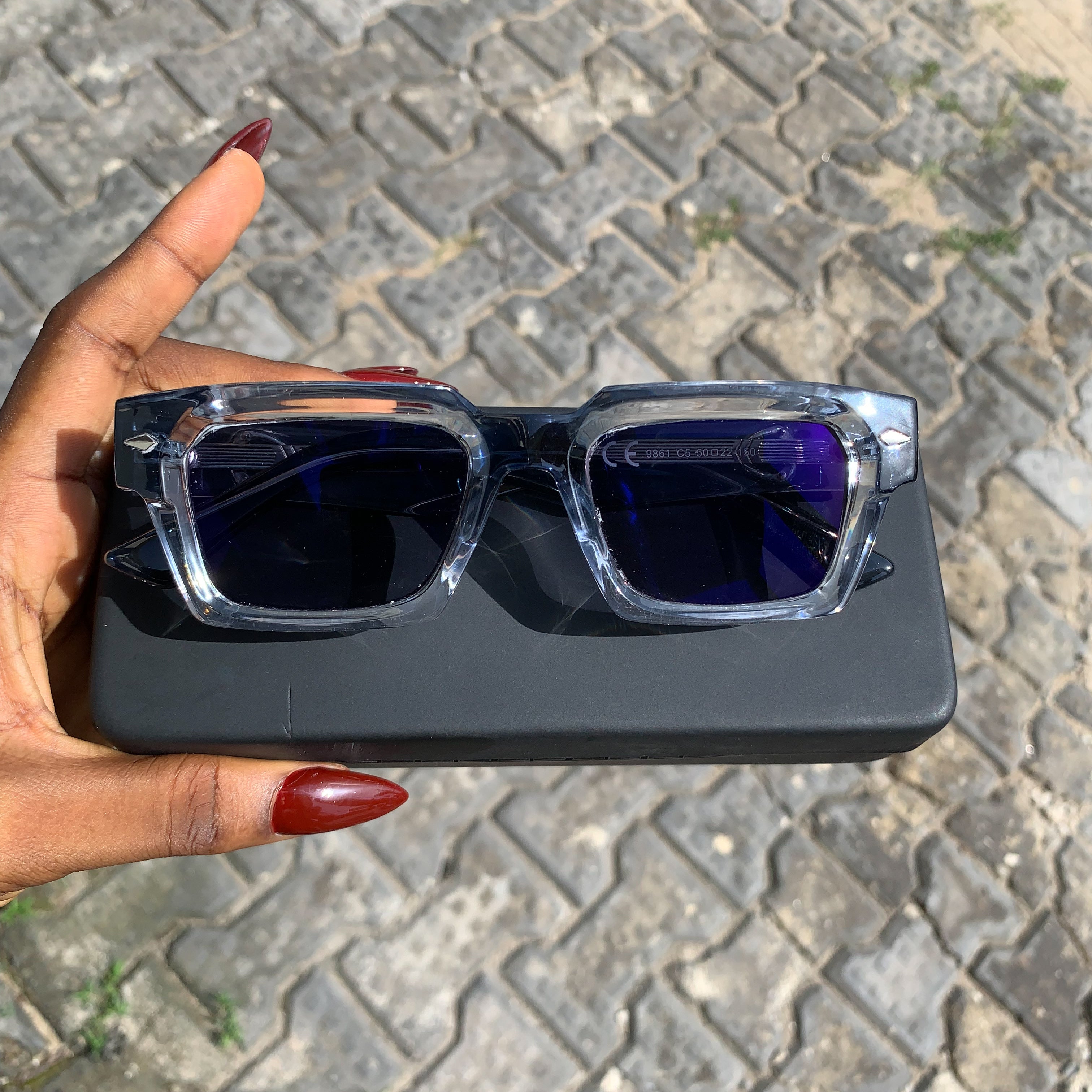 The Zayd – 3-in-1 Bluecut Combo Glasses (Anti-Blue + Photochromic + Anti-Glare)