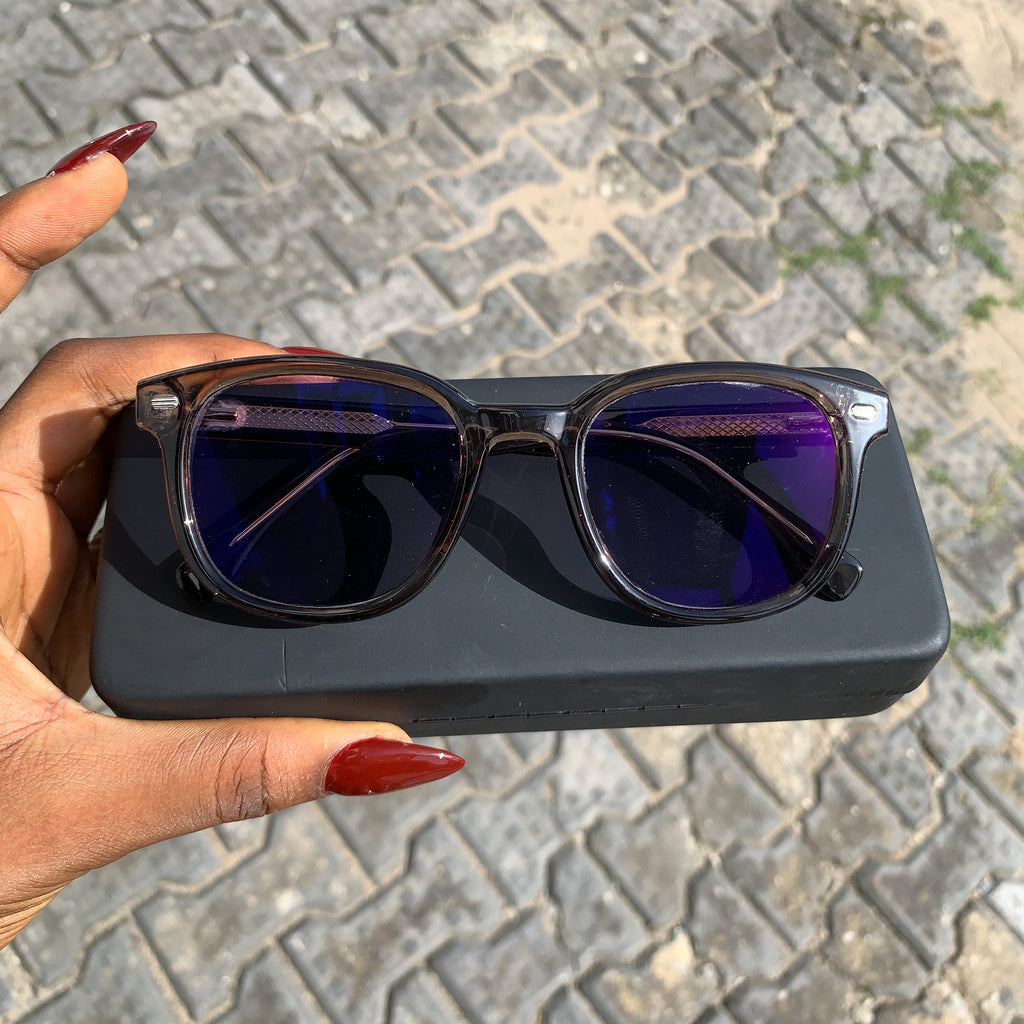 The Malik – 3-in-1 Bluecut Combo Glasses (Anti-Blue + Photochromic + Anti-Glare)
