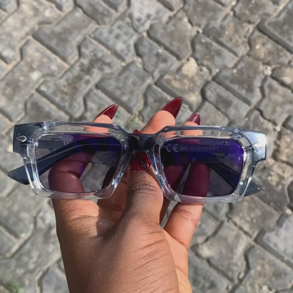 The Zayd – 3-in-1 Bluecut Combo Glasses (Anti-Blue + Photochromic + Anti-Glare)
