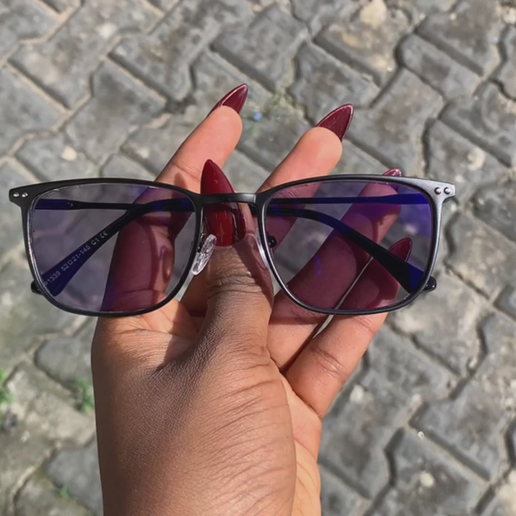 The Kairo – 3-in-1 Bluecut Combo Glasses (Anti-Blue + Photochromic + Anti-Glare)