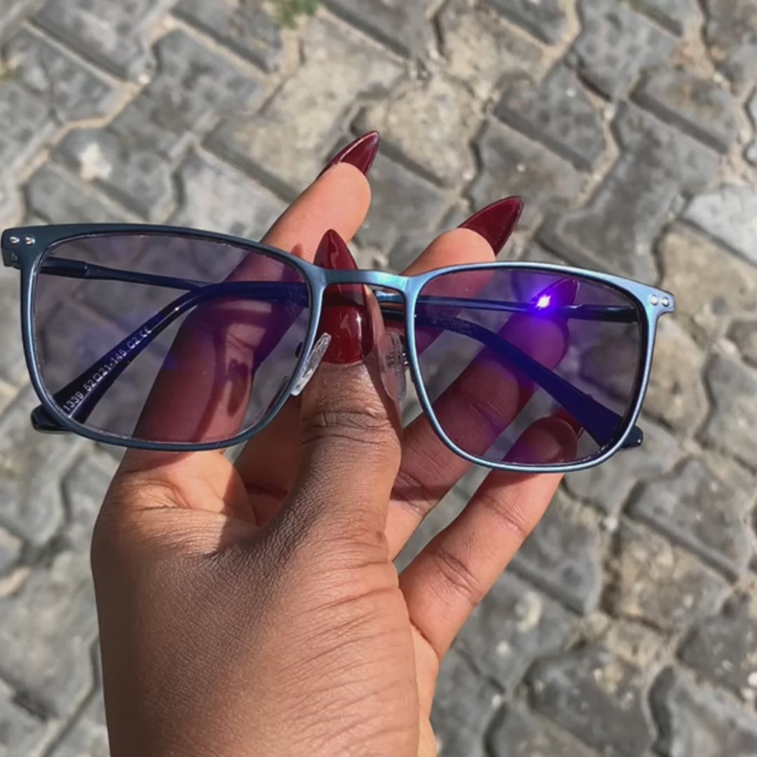 The Kairo – 3-in-1 Bluecut Combo Glasses (Anti-Blue + Photochromic + Anti-Glare)